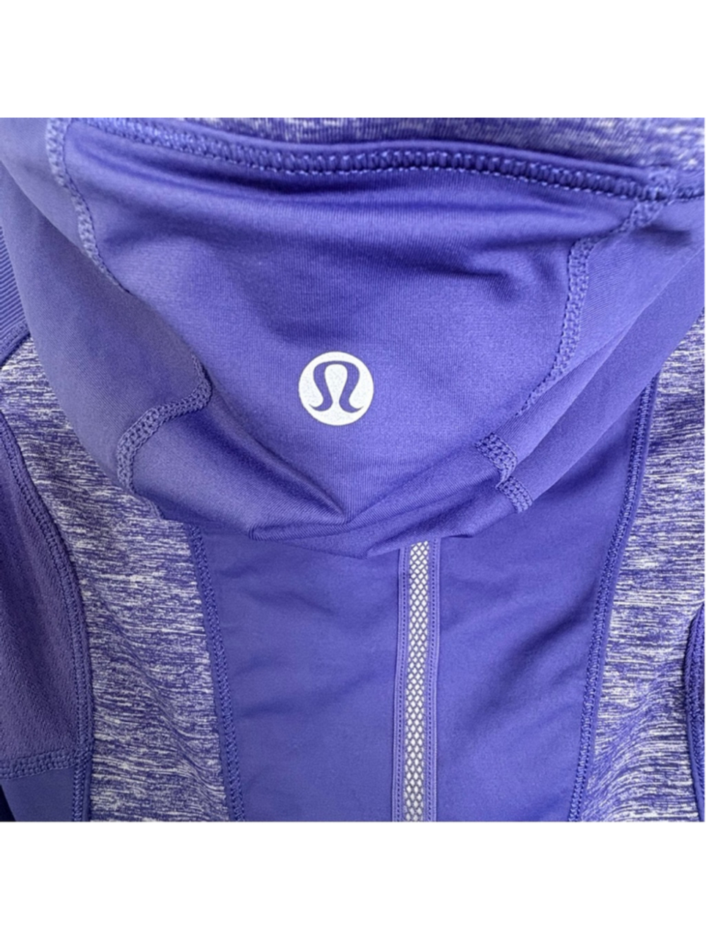 Lululemon Run For Your Life Pullover Hoodie Sz 2 Purple EUC - Picture 7 of 10